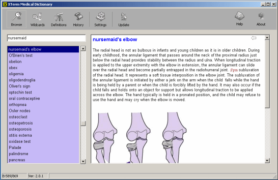 XTerm Medical Dictionary - Study with this freeware medical dictionary.